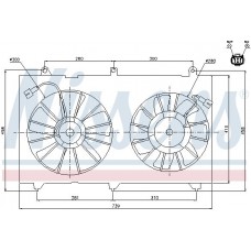 ΒΕΝΤΙΛΑΤΕΡ ΔΙΠΛΟ ΚΟΜΠΛΕ (2,0-2,4 ΒΕΝΖ) HONDA ACCORD 2003 - 2005 ( CL / M / N ) 028906440
