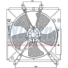 Βεντιλατέρ Νερού TOYOTA CARINA 1996 - 1997 E ( T190 ) 022206445