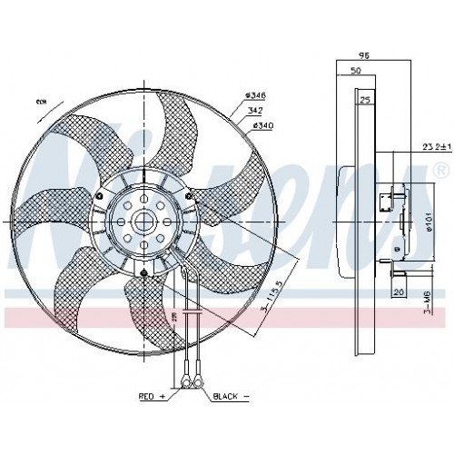 ΒΕΝΤΙΛΑΤΕΡ A/C (ΜΟΤΕΡ+ΦΤΕΡΩΤΗ) (340MM) (2 ΚΑΛΩΔΙΑ) VW TRANSPORTER 1991 - 1996 ( 70X ) ( T4 ) 063606460 ΒΕΝΤΙΛΑΤΕΡ A/C (ΜΟΤΕΡ+ΦΤΕΡΩΤΗ) (340MM) (2 ΚΑΛΩΔΙΑ) VW TRANSPORTER 1991 - 1996 ( 70X ) ( T4 ) 063606460