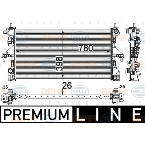 ΨΥΓΕΙΟ ΝΕΡΟΥ 2.3 JTD +A/C ΠΕΤΡΕΛΑΙΟ ΜΗΧΑΝΙΚΟ (780x390) (KIN F1AE3481G) PEUGEOT BOXER 2014 - 637006320