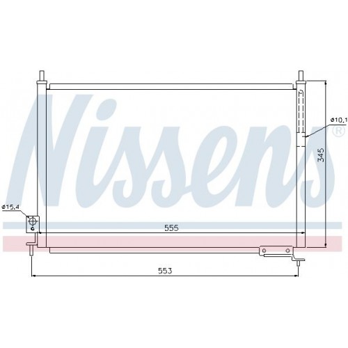 ΨΥΓΕΙΟ A/C 1.7 CTDi (51x32,5x18) HONDA CIVIC 2001 - 2004 ( EP / S / U / V / M ) 078106420