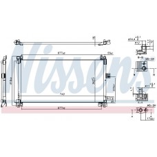 ΨΥΓΕΙΟ A/C 2.2 HDI ΠΕΤΡΕΛΑΙΟ (732x362) PEUGEOT 508 2014 - ( F/L ) 630106340