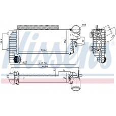 ΨΥΓΕΙΟ INTERCOOLER 1.5 ΠΕΤΡΕΛΑΙΟ (336x157x62) FORD KUGA 2016 - ( F/L ) 323106200