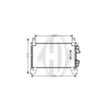 ΨΥΓΕΙΟ A/C 2.9 TD ΠΕΤΡΕΛΑΙΟ (655x453x16) SSANGYONG REXTON 2004 - 2006 ( GAB ) 768506420