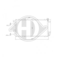 ΨΥΓΕΙΟ A/C (59x32x1.6) MINI COOPER 2004 - 2006 698006400