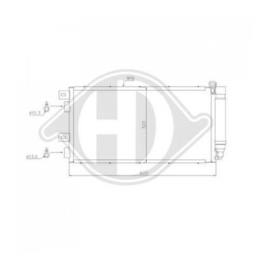 ΨΥΓΕΙΟ A/C (59x32x1.6) MINI COOPER 2004 - 2006 698006400