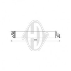 ΨΥΓΕΙΟ ΒΟΗΤΗΤΙΚΟ 2.3 CDTi ΠΕΤΡΕΛΑΙΟ (710x120x26) RENAULT MASTER 2015 - 669106350