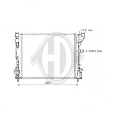 ΨΥΓΕΙΟ ΝΕΡΟΥ (ELECTRIC) (505x390x16) RENAULT ZOE 2015 - 678206300