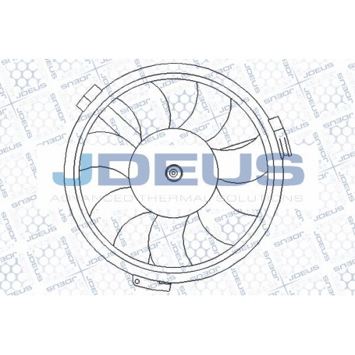 Βεντιλατέρ Νερού SKODA SUPERB 2001 - 2008 ( 3U4 ) 044506440