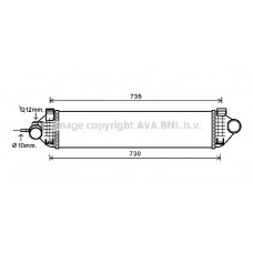 ΨΥΓΕΙΟ INTER. 1,6-16V TURBO (655x156x40) FORD FOCUS C-MAX 2011 - 2015 321006210