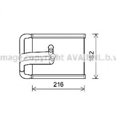 ΨΥΓΕΙΟ ΚΑΛΟΡΙΦΕΡ (BR) (215x145x26) ΤΥΠΟΥ HELLA HYUNDAI TUCSON 2004 - 2010 ( JM ) 056806510