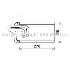 ΨΥΓΕΙΟ ΚΑΛΟΡΙΦΕΡ (BR) (141x261x26) JEEP WRANGLER 2007 - 2011 ( JK ) 179006500