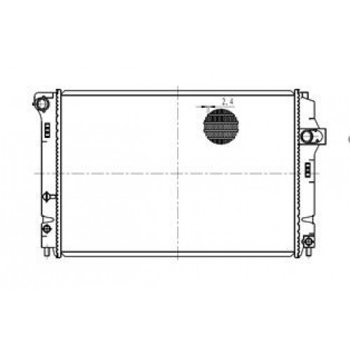 ΨΥΓΕΙΟ 1,8 HYBRID ΑΥΤ. (60x35x16) TOYOTA AURIS 2007 - 2010 ( E150 ) 074606310