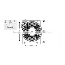 ΒΕΝΤΙΛΑΤΕΡ A/C ΚΟΜΠΛΕ 2.0 TURBO ΒΕΝΖΙΝΗ (3pin) OPEL ASTRA 2004 - 2007 ( H ) 047106455