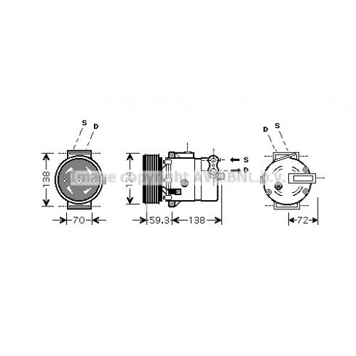 Φανάρι Τρίτο Στοπ FORD MONDEO 2011 - 2014 318005835