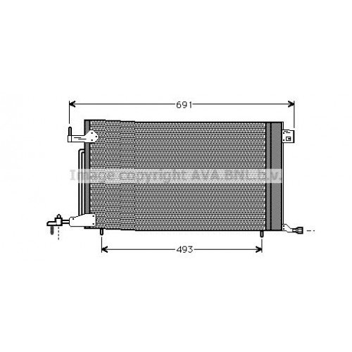 ΨΥΓΕΙΟ A/C (53.5x34.3^16) PEUGEOT 306 1997 - 1999 ( N5 ) 030006400