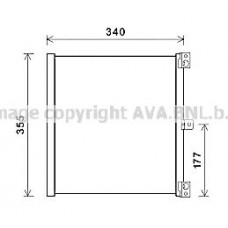ΨΥΓΕΙΟ A/C 2.7-3.4-3.8 ΒΕΝΖΙΝΗ (339x338x16) PORSCHE CAYMAN 2013 - 652506400