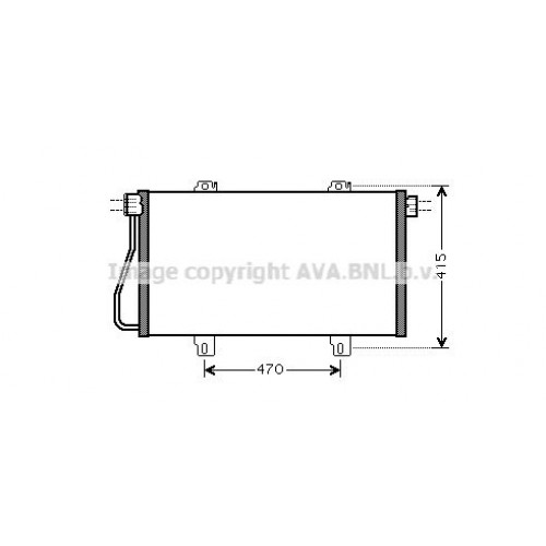 ΨΥΓΕΙΟ A/C 1.9-2.5-2.8 DCI ΠΕΤΡΕΛΑΙΟ 98-03 (730x378x16) RENAULT MASTER 1998 - 2003 ( FD ) 084806450