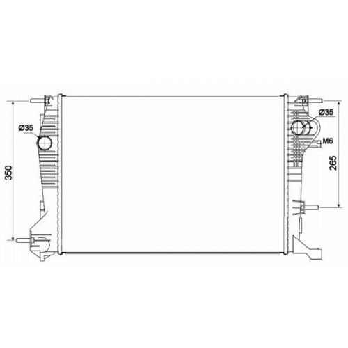 ΨΥΓΕΙΟ ΝΕΡΟΥ 2.0 TCE (ΚΙΝ F4R874) ΒΕΝΖΙΝΗ 1.6-2.0 DCi ΠΕΤΡΕΛΑΙΟ (650x390) RENAULT MEGANE 2008 - 2014 068606320