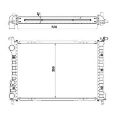 ΨΥΓΕΙΟ 1,7 TD (52x36,7x42) FIAT PALIO 1999 - 2004 ( 178DX ) 037006340