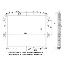 ΨΥΓΕΙΟ 2.5-3.0 T.D. (ΚΛΕΙΣΤΟ ΚΥΚΛΩΜΑ) (52.5x65) (KOYO) TOYOTA HILUX 2009 - 2012 ( KUN15/25 ) 826006305