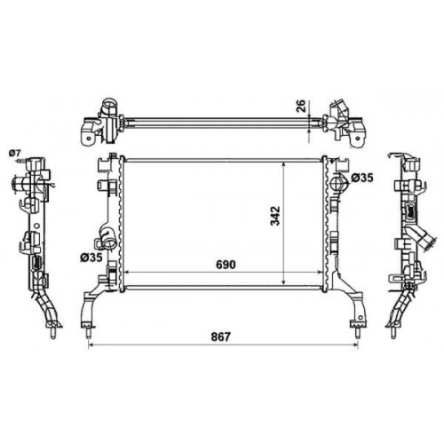 ΨΥΓΕΙΟ ΝΕΡΟΥ 1.5-2.0 DCI ΠΕΤΡΕΛΑΙΟ +/- A/C ΜΗΧΑΝΙΚΟ (689x329) RENAULT LAGUNA 2007 - 2012 067906320