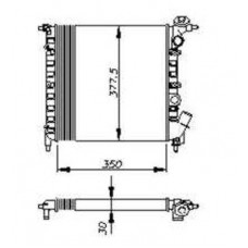 ΨΥΓ.1.1CC(Χ.A/C) (35x35) (ΑΝ. ΚΥΚΛΩΜΑ) RENAULT CLIO 1990 - 1994 073606340