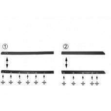 Φάσα Πόρτας RENAULT CLIO 1996 - 1998 Εμπρός Αριστερά 010706562