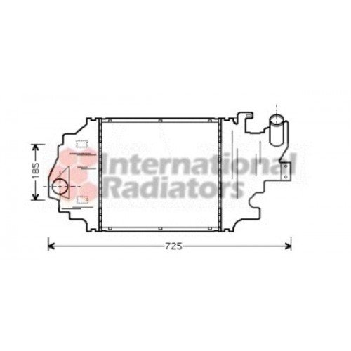 Ψυγείο Intercooler RENAULT CLIO 2001 - 2005 011306210 Ψυγείο Intercooler RENAULT CLIO 2001 - 2005 011306210