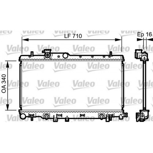 Ψυγείο Νερού SUBARU IMPREZA 2001 - 2004 011906330