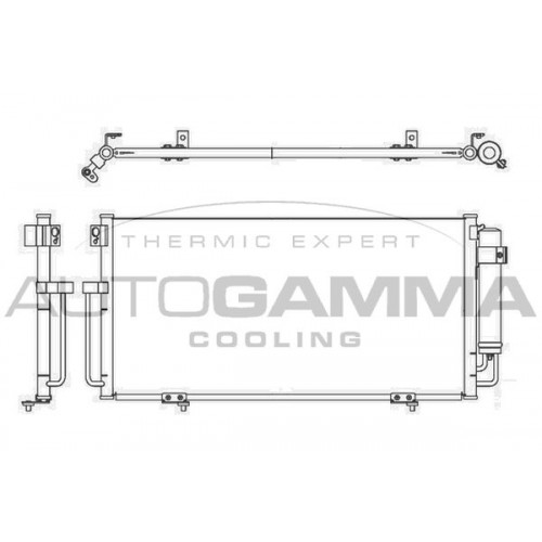 Ψυγείο A/C (Εξωτερικό) SUBARU IMPREZA 2001 - 2004 011906410