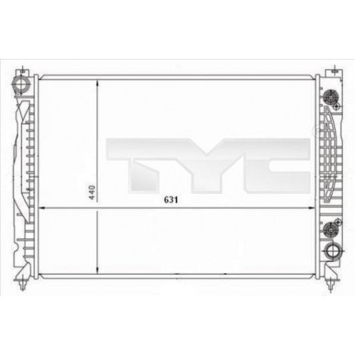 Ψυγείο Νερού AUDI A6 2002 - 2004 ( 4B ) 012206330