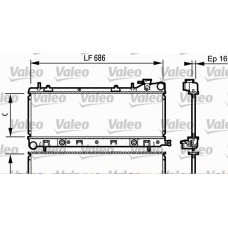 Ψυγείο Νερού SUBARU FORESTER 2000 - 2002 ( SF ) 012606300