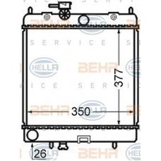 Ψυγείο Νερού NISSAN MICRA 1998 - 2000 ( K11 ) 013306305