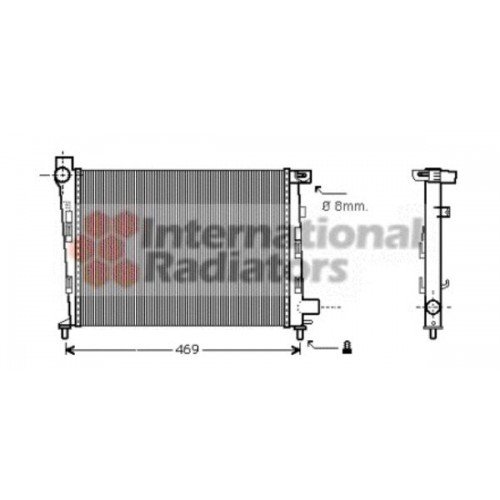 Ψυγείο Νερού MERCEDES A CLASS 2001 - 2004 ( W168 ) 013406330 Ψυγείο Νερού MERCEDES A CLASS 2001 - 2004 ( W168 ) 013406330