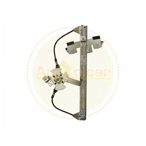 Γρύλος Παραθύρου Μηχανικός SKODA OCTAVIA 2000 - 2010 ( 4 ) Πίσω Δεξιά 013607071