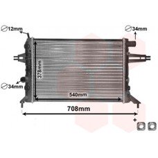 Ψυγείο Νερού OPEL ZAFIRA 1999 - 2002 ( A ) 013706310