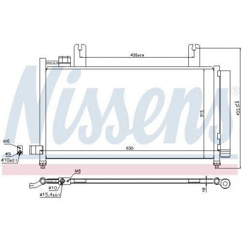 Ψυγείο A/C (Εξωτερικό) FIAT SEDICI 2007 - 2010 014106410