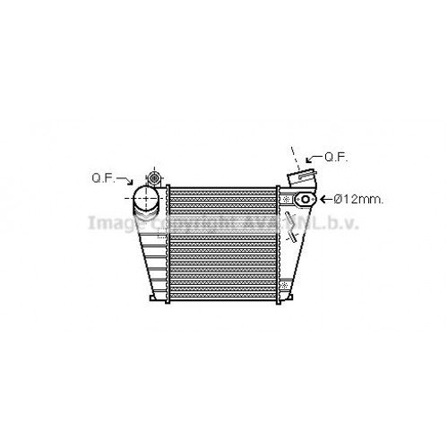 Ψυγείο Intercooler SEAT TOLEDO 1999 - 2005 ( 1M ) 015206240