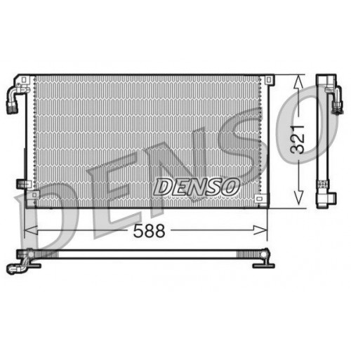 Ψυγείο A/C (Εξωτερικό) CITROEN SAXO 1999 - 2002 016706400