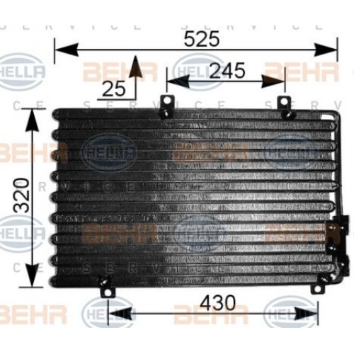 Ψυγείο A/C (Εξωτερικό) ALFA ROMEO 146 1999 - 2001 ( 930 ) 017706400