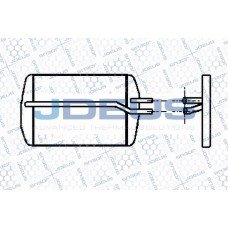 Ψυγείο Καλοριφέρ FORD FIESTA 1999 - 2002 ( Mk4b ) 017906500