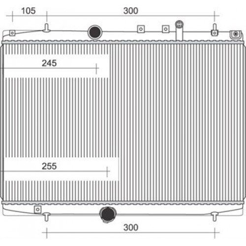 Ψυγείο Νερού CITROEN C5 2001 - 2004 ( DC ) 019606300