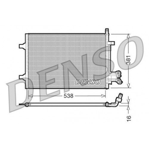 Ψυγείο A/C (Εξωτερικό) FORD FUSION 2002 - 2005 ( JU ) 020606410