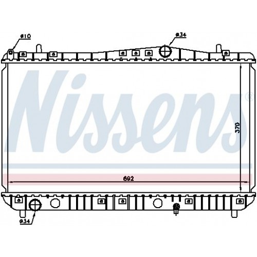 Ψυγείο Νερού CHEVROLET-DAEWOO TACUMA - REZZO 2001 - 2004 ( U100 ) 021406300
