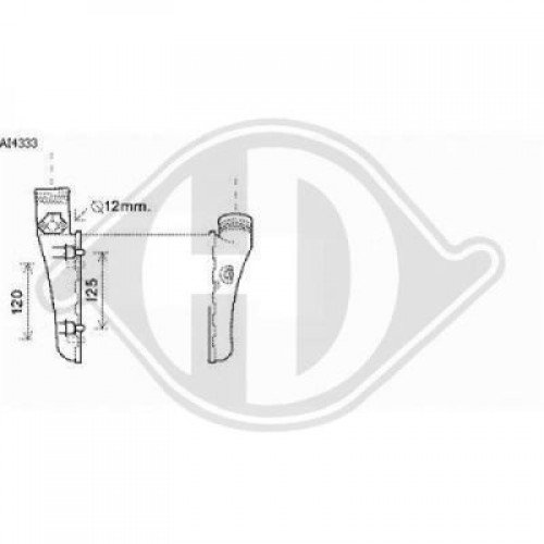 Ψυγείο Intercooler AUDI A4 2005 - 2008 ( 8E )( 8H ) 021706210