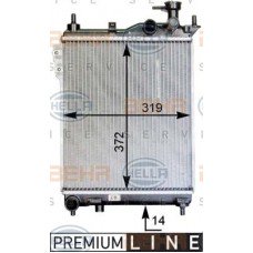 Ψυγείο Νερού HYUNDAI GETZ 2002 - 2005 ( TB ) 022106300