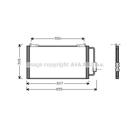 Ψυγείο A/C (Εξωτερικό) ROVER 45 2000 - 2004 ( RT ) 023306410