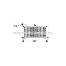 Ψυγείο Καλοριφέρ AUDI A6 2004 - 2008 ( 4F ) 023406500