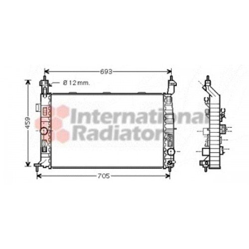 Ψυγείο Νερού OPEL MERIVA 2003 - 2006 023706320